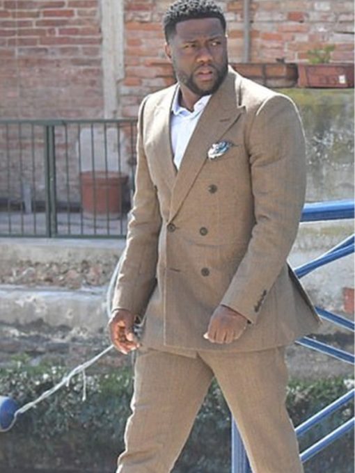Lift 2026 Kevin Hart Brown Suit