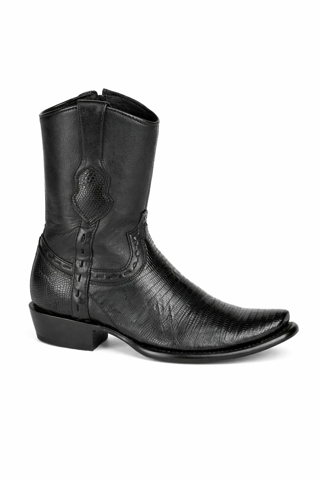 King Exotic Lizard Teju Dubai Toe Boots