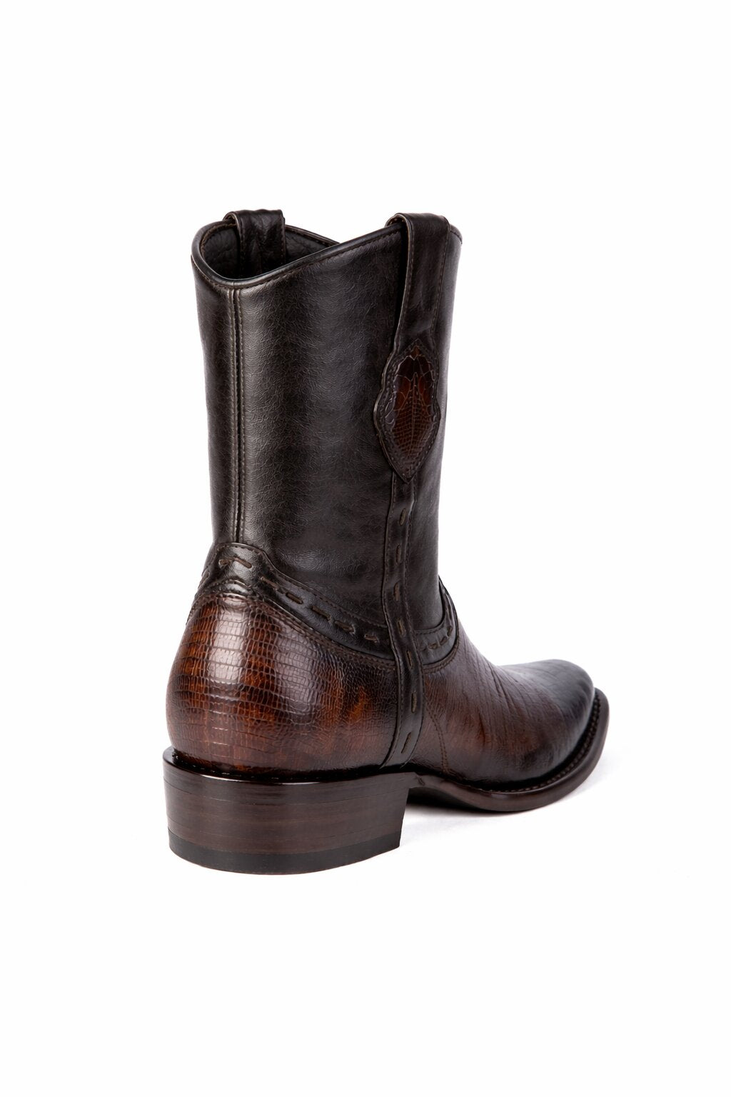 King Exotic Lizard Teju Dubai Toe Boots
