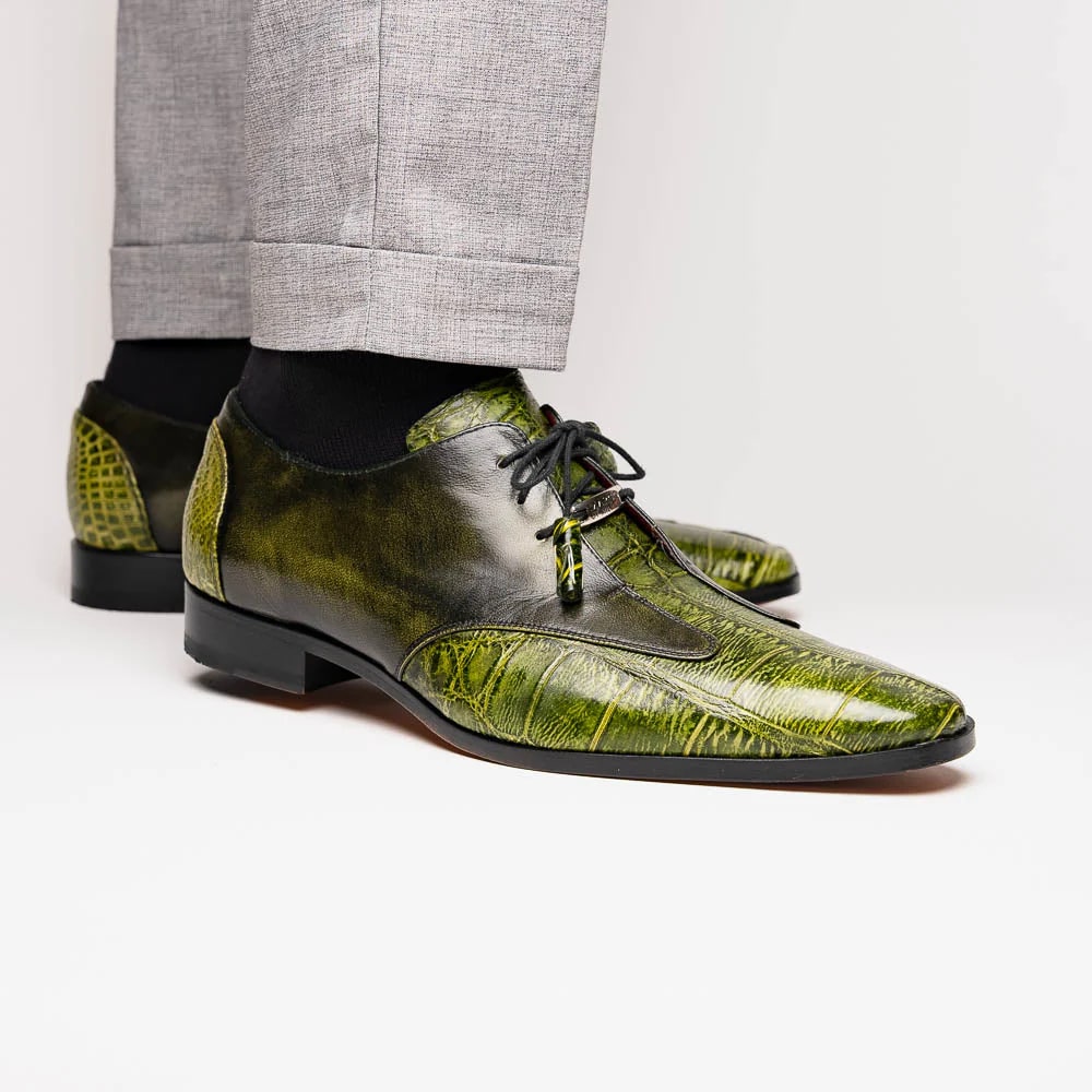 Anzio Alligator & Calfskin Oxfords by Marco Di Milano