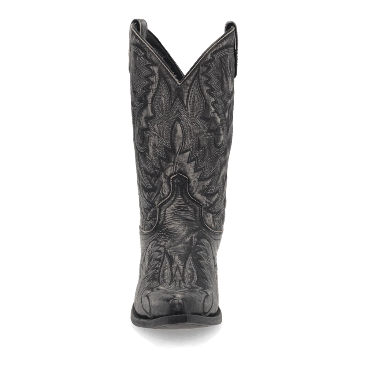 Laredo Men's Garrett Boot - Distressed Black Leather