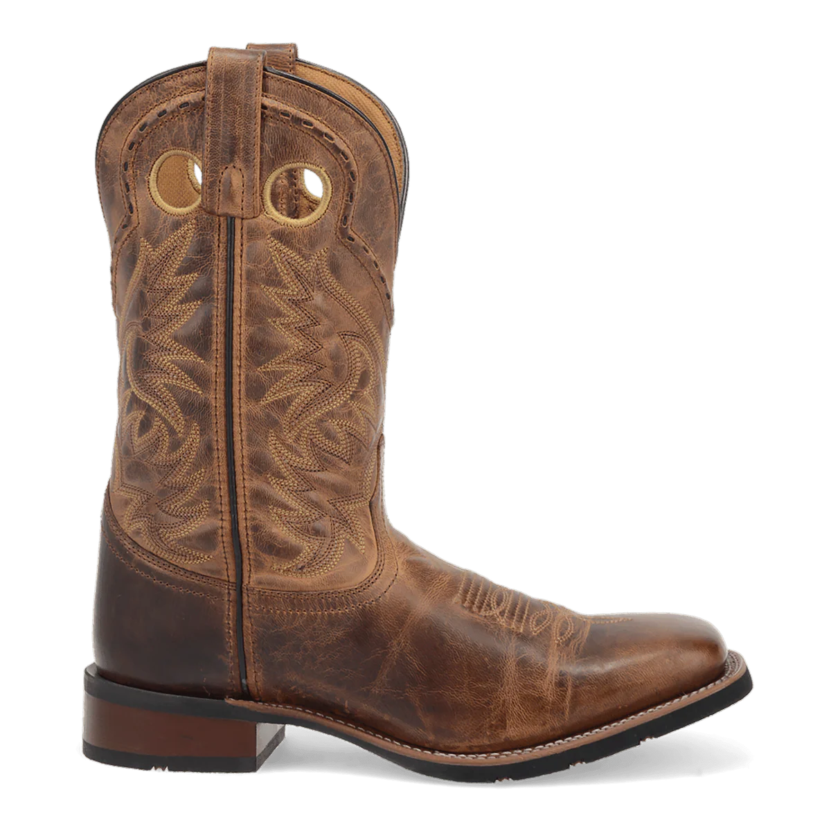 Laredo Kane Distressed Tan Leather Boot