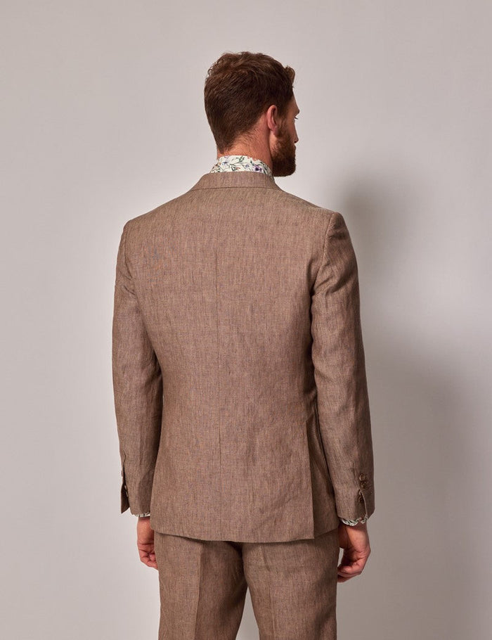 Mens Linen Suit for Beach Weddings