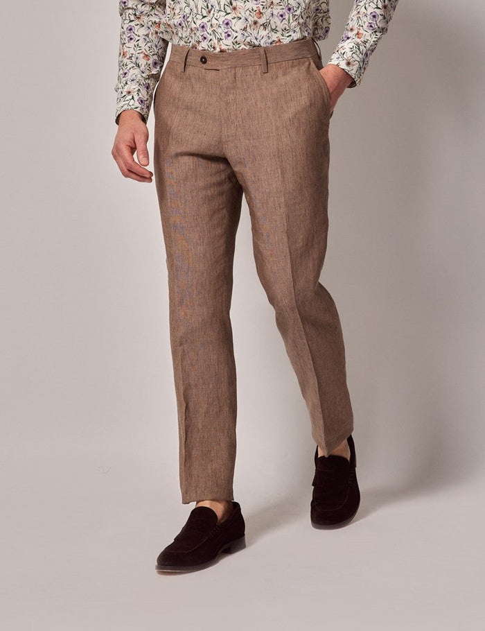 Mens Linen Suit for Beach Weddings