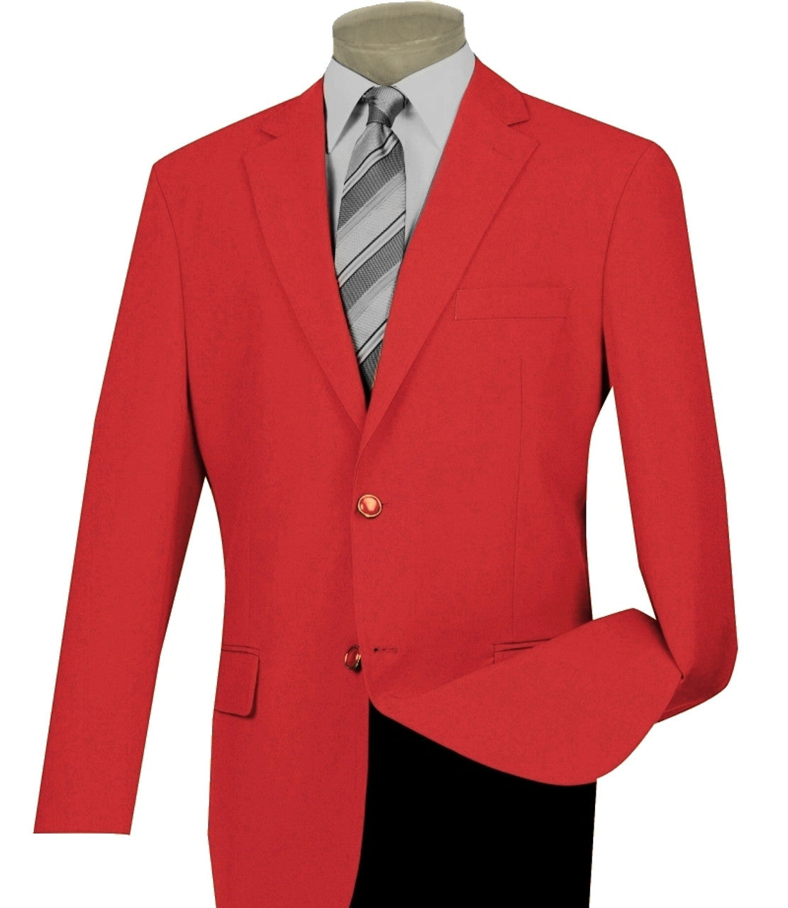 Lucci 2-Button Red Blazers