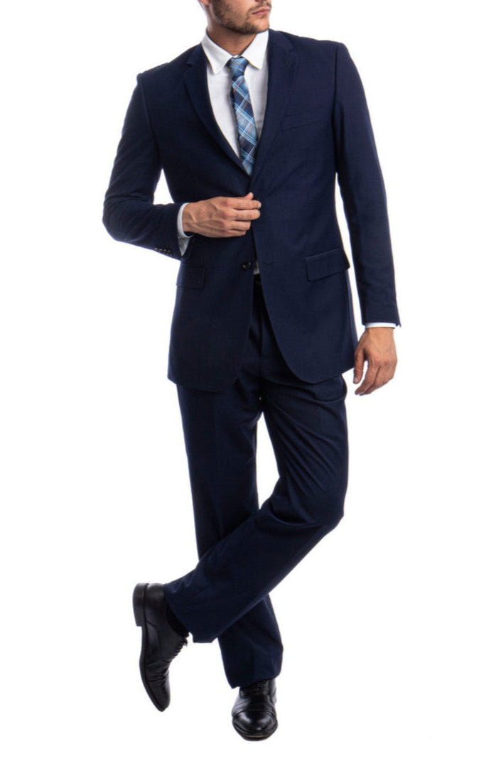 Bacchus Modern Fit Navy 2-Piece Suit