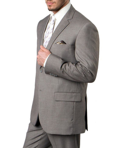 Bacchus Modern Fit Two Piece Suit in Sand