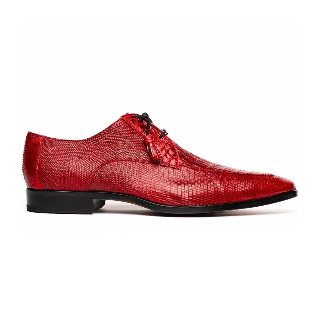 Marco Di Milano Merida Red Lizard & Caiman Oxfords