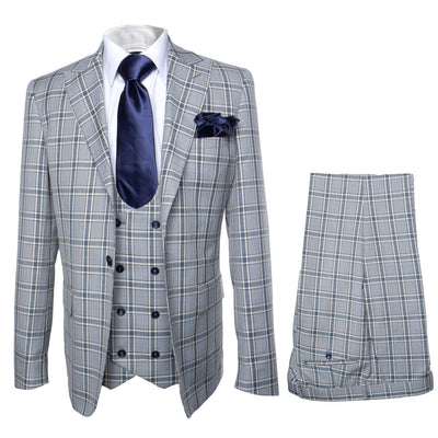 ROSSI MAN Slim Fit 3 Piece Suit Max RM1820