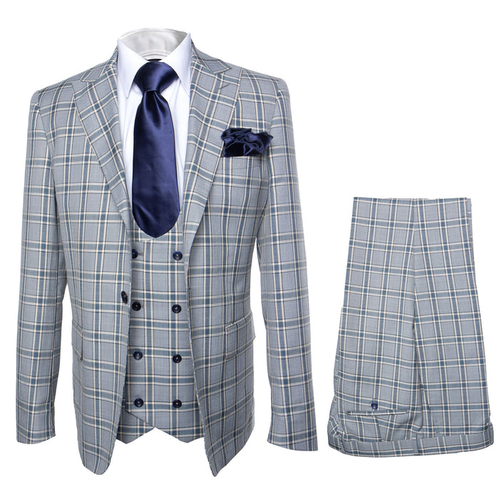 ROSSI MAN Slim Fit 3 Piece Suit Max RM1820
