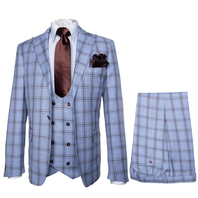 Rossi Man MAX RM1822 Slim Fit 3-Piece Suit