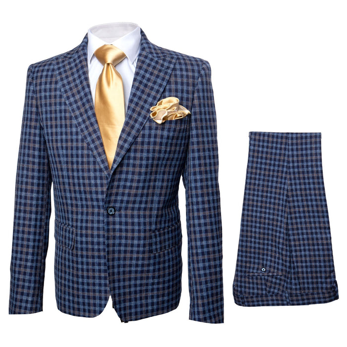 Rossi Man MAX RM1835 Slim Fit 3-Piece Suit