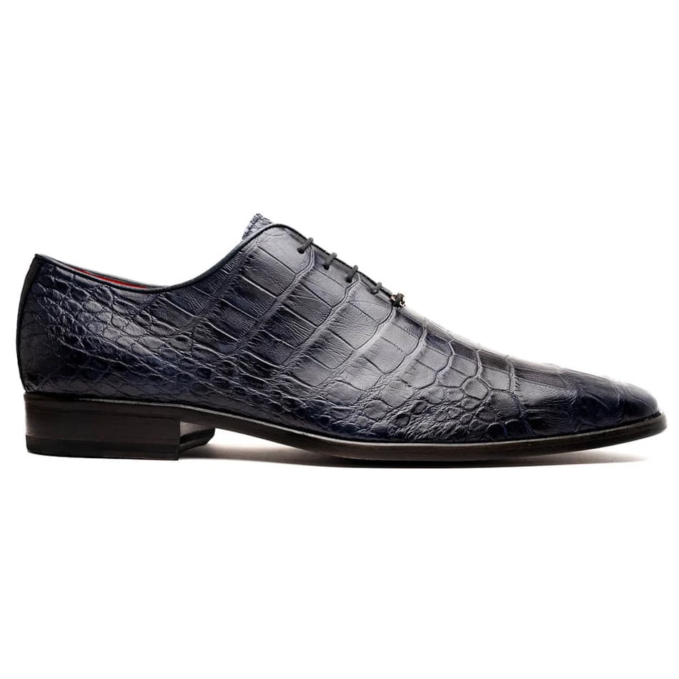 Marco Di Milano Bono Alligator Whole-cut Oxfords