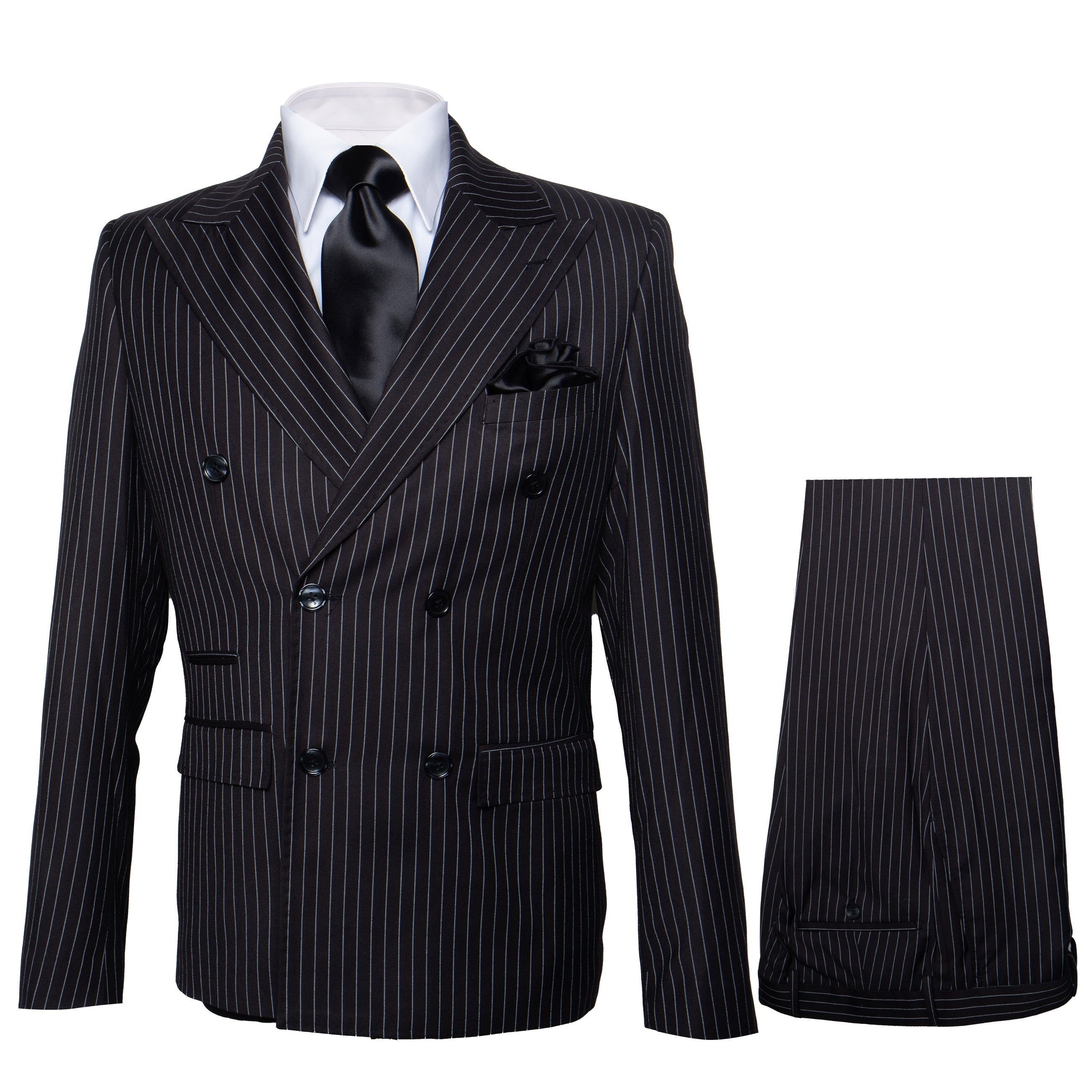ROSSI MAN MILANO RM1222 Grey Double Breast Suit