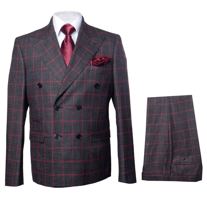 Rossi Man Milano Black Formal Suit RM1844