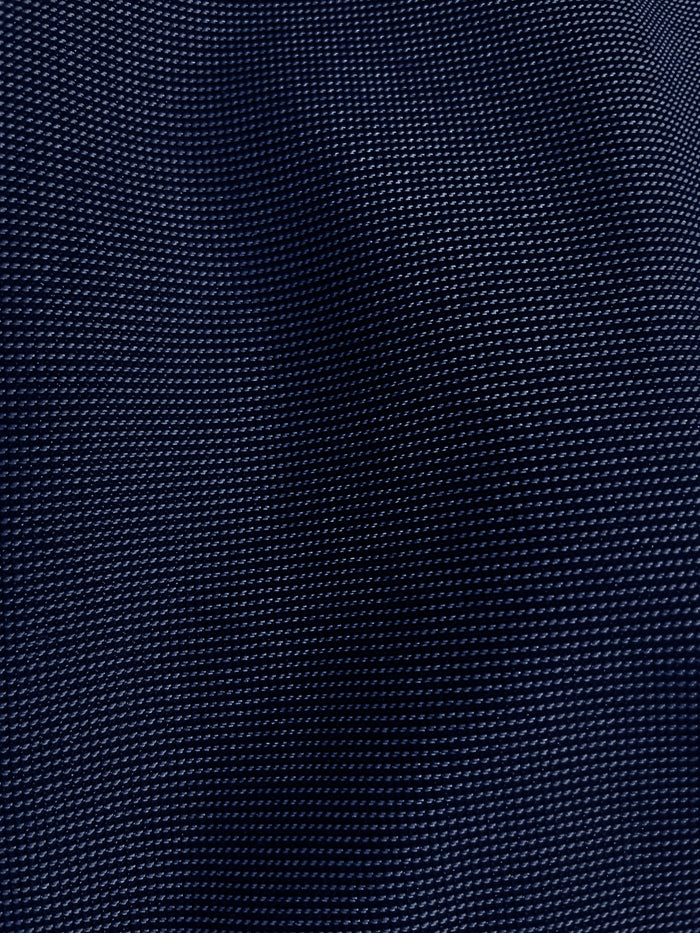 Birdseye Pattern 3 Piece Suit with Contrast Trim