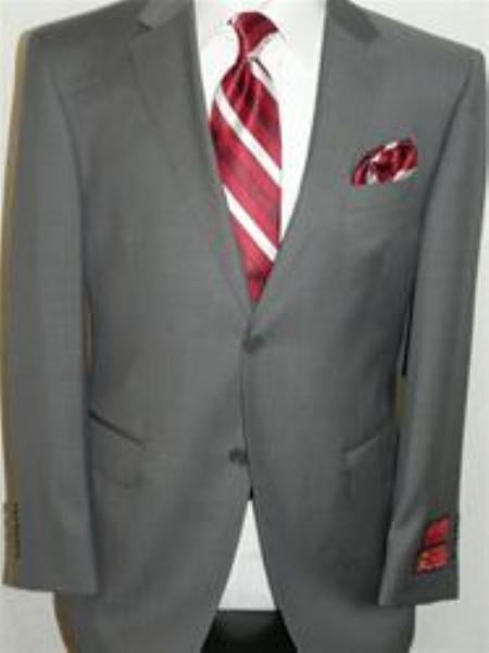 Authentic Tiglio Brand Gray Suit - High End Suits - High Quality Suits