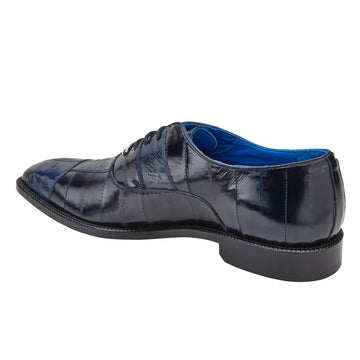 Belvedere Mare Ostrich & Eel Skin Dress Shoe