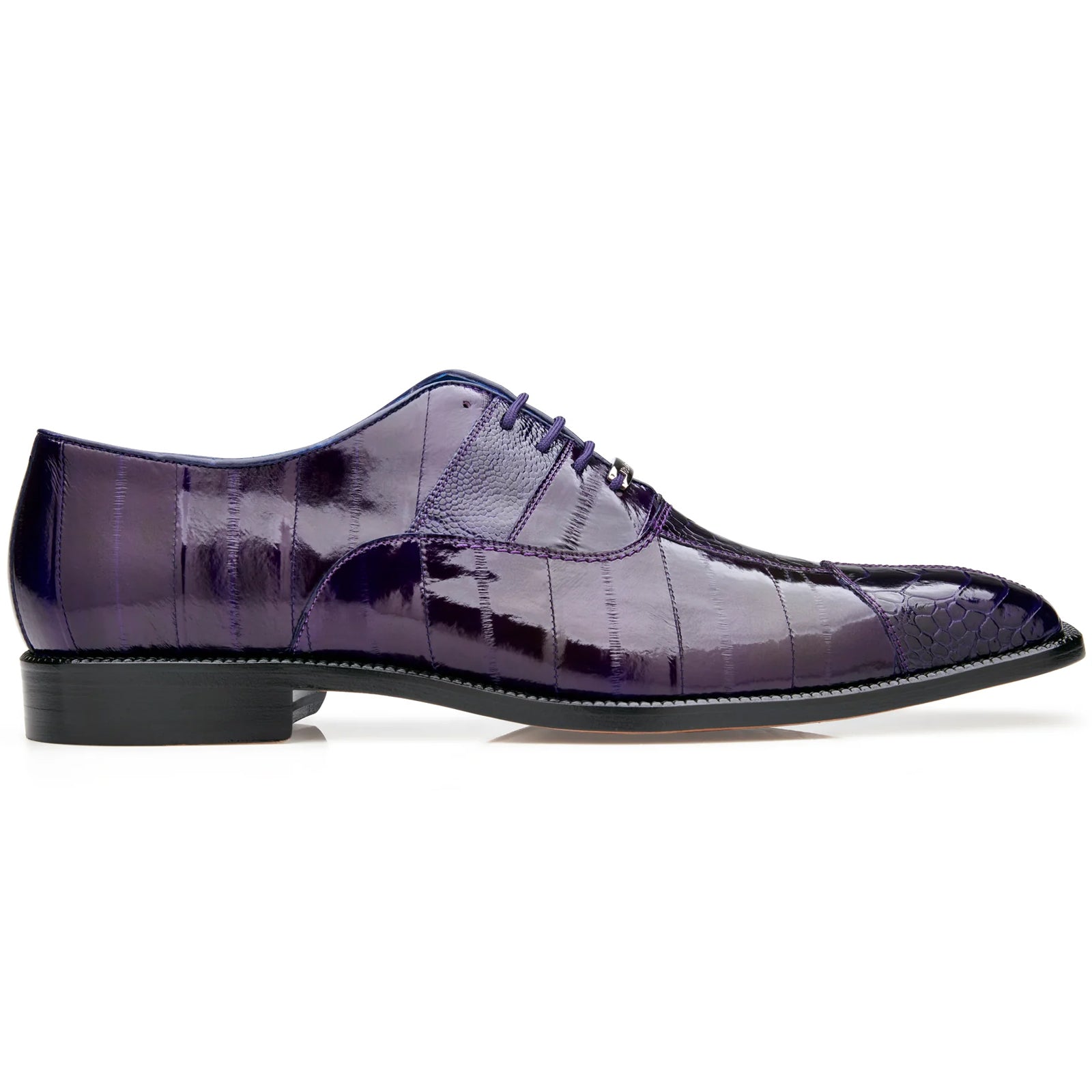 Belvedere Mare Ostrich & Eel Dress Shoe