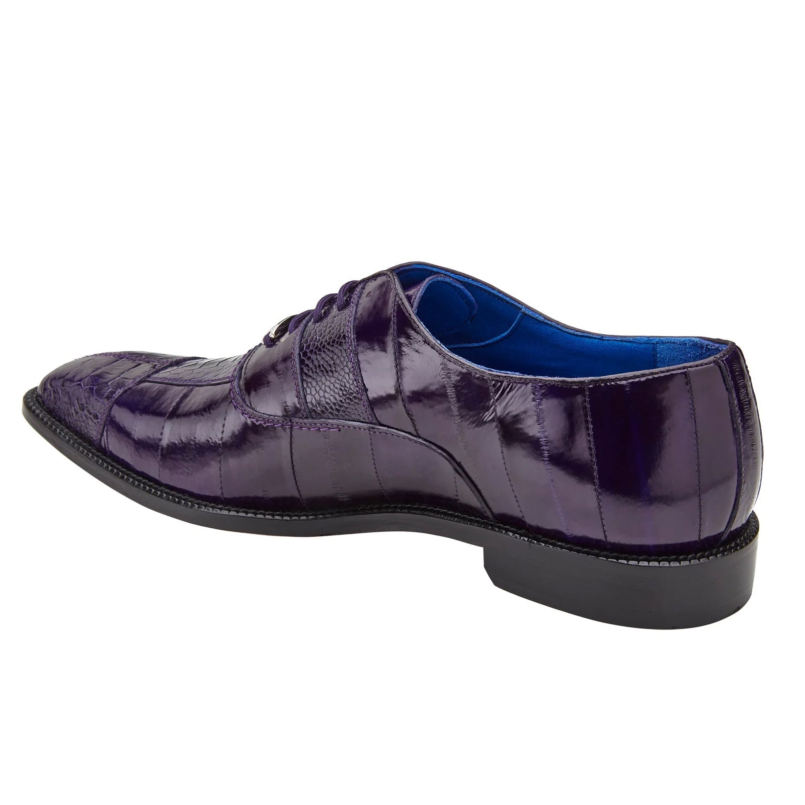 Belvedere Mare Ostrich & Eel Dress Shoe