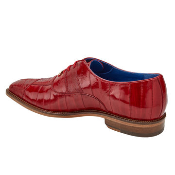 Belvedere Mare Ostrich & Eel Skin Dress Shoe
