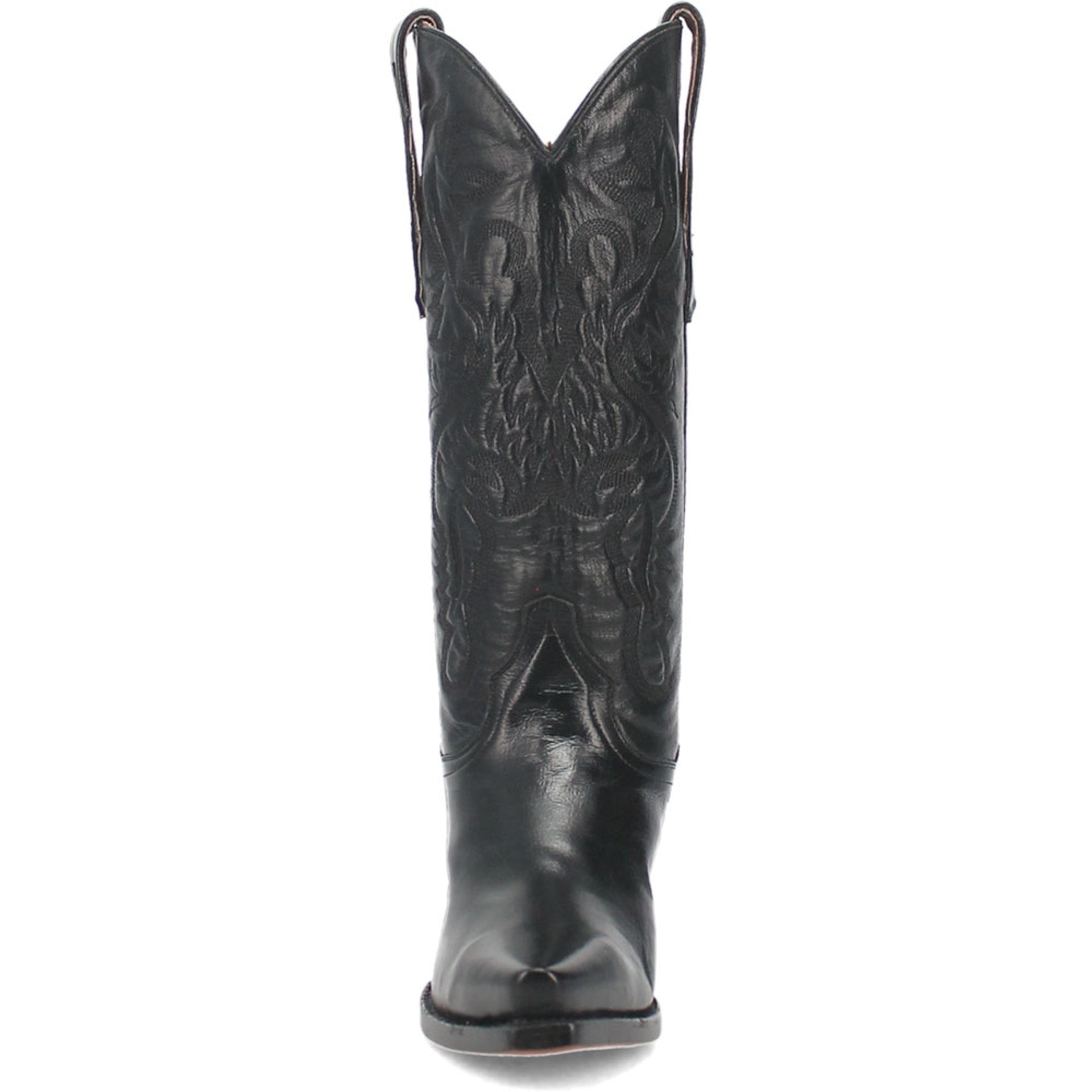 Maria 13 Snip Toe Black Leather Boot by Dan Post