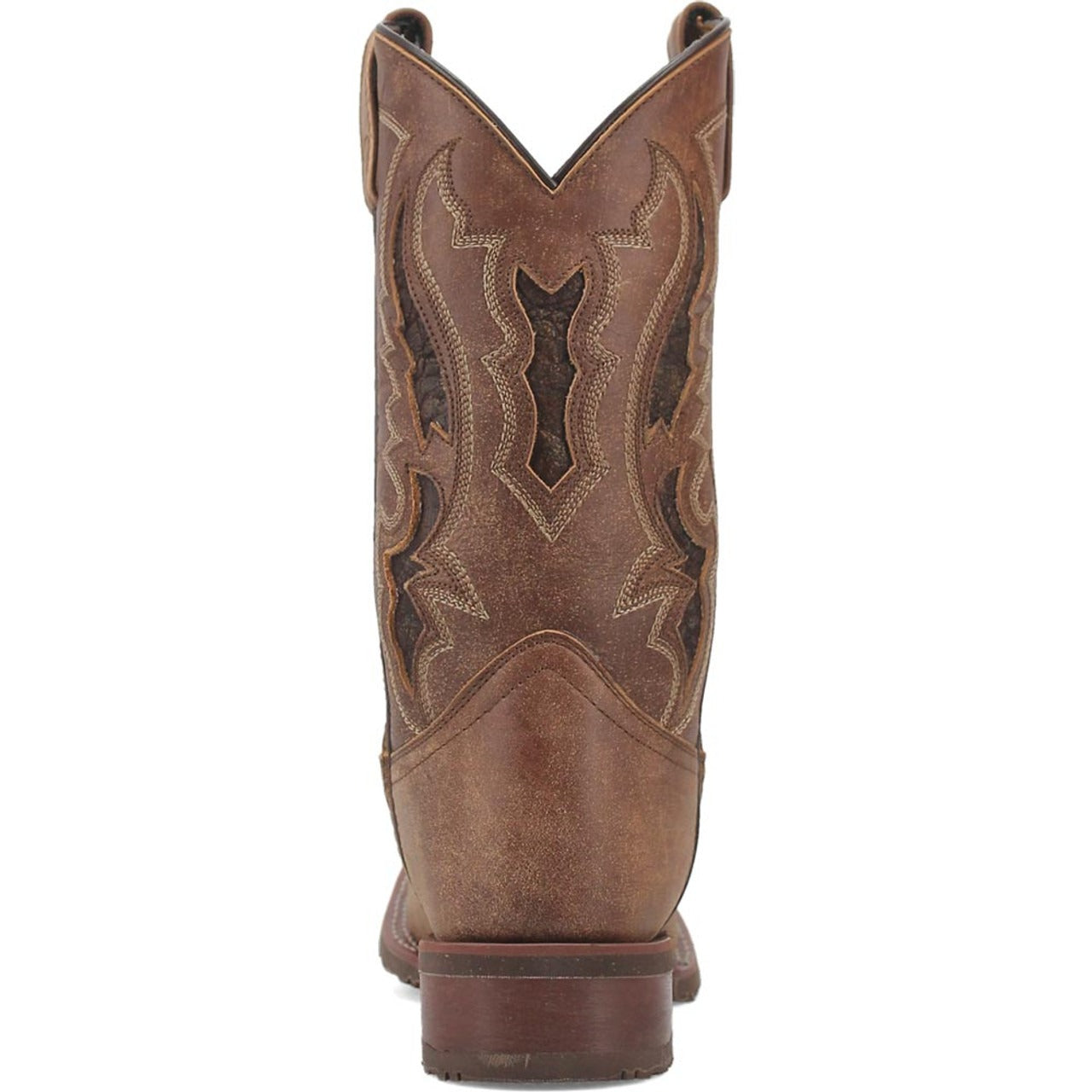 Laredo Martie Tan Broad Square Toe Boots