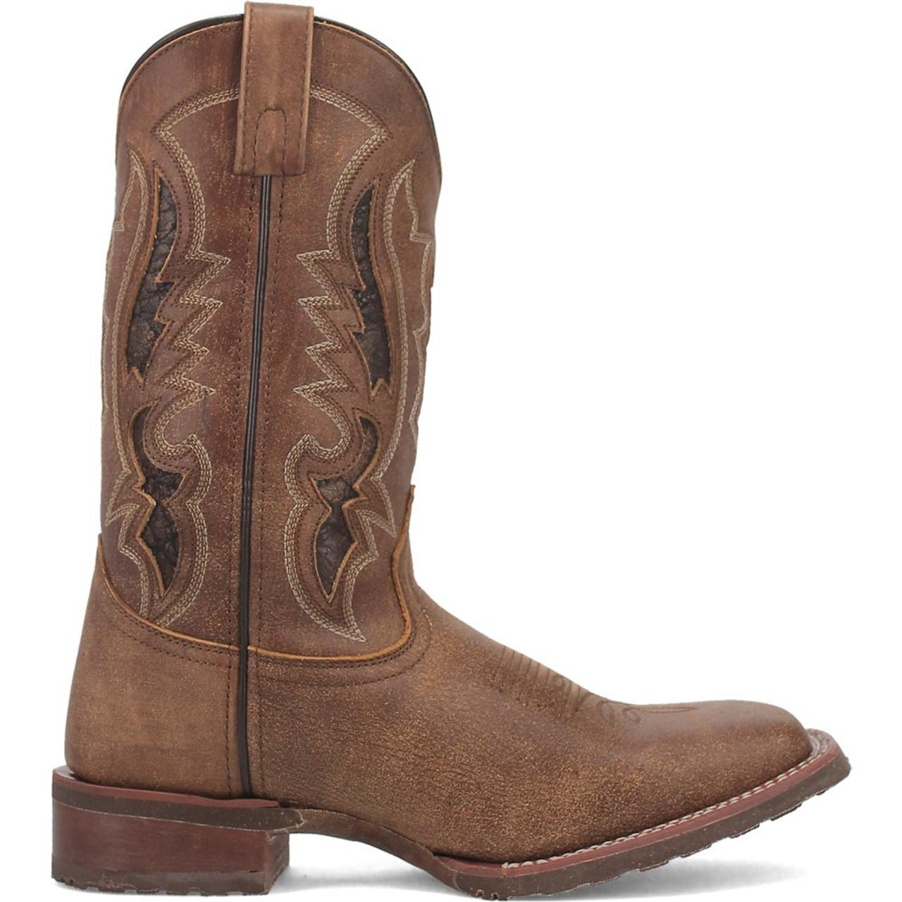 Laredo Martie Tan Broad Square Toe Boots