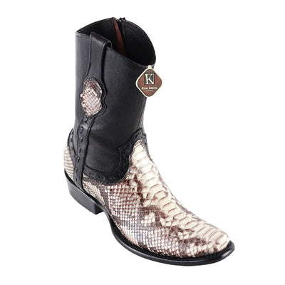 King Exotic Python Dubai Toe Boots Handcrafted