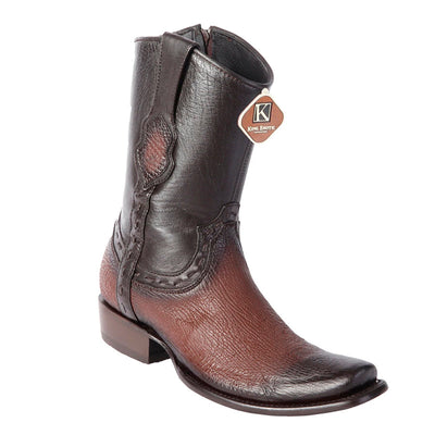 Sharkskin Dubai Toe Boots with Inside Zipper