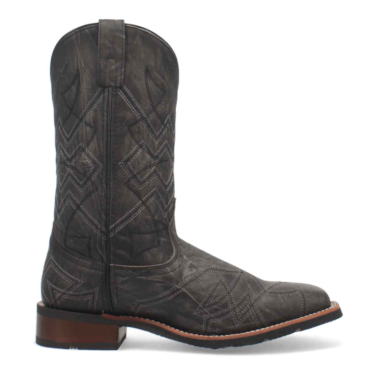 Laredo Black Axel Cowboy Boot for Men