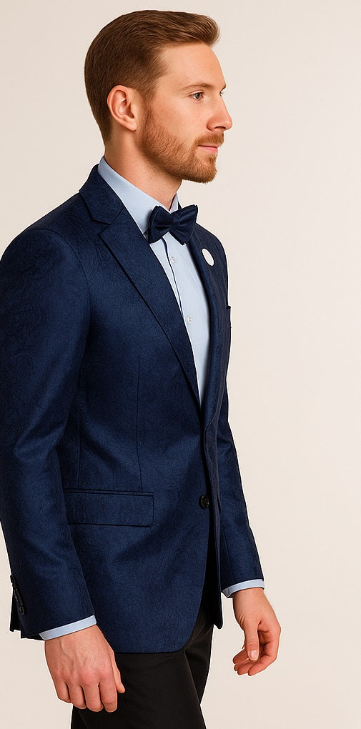 Men's Fashion Stage Blazer ~ Sport coat Blue