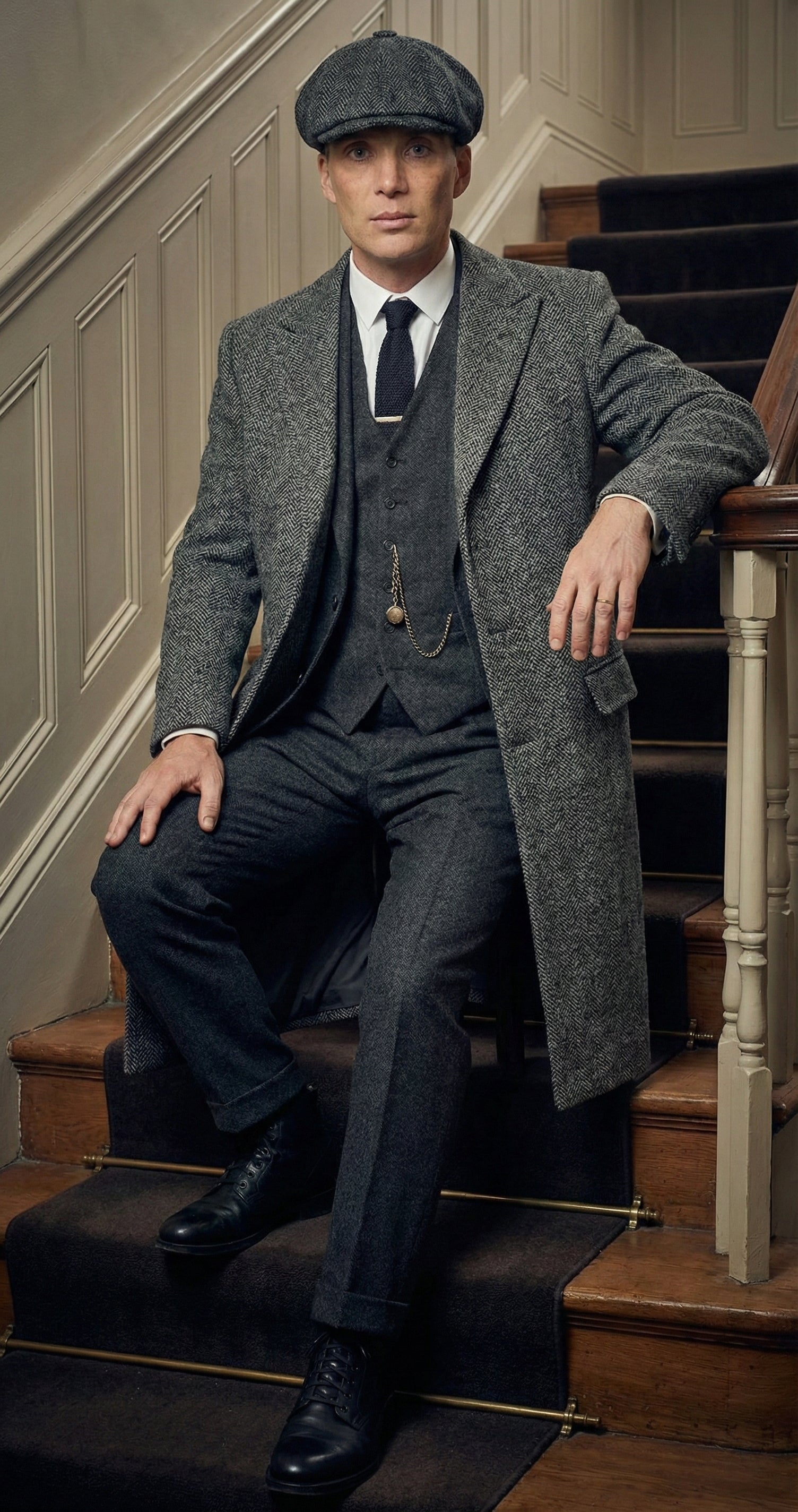 Thomas Shelby Inspired Men's Costume Outfit