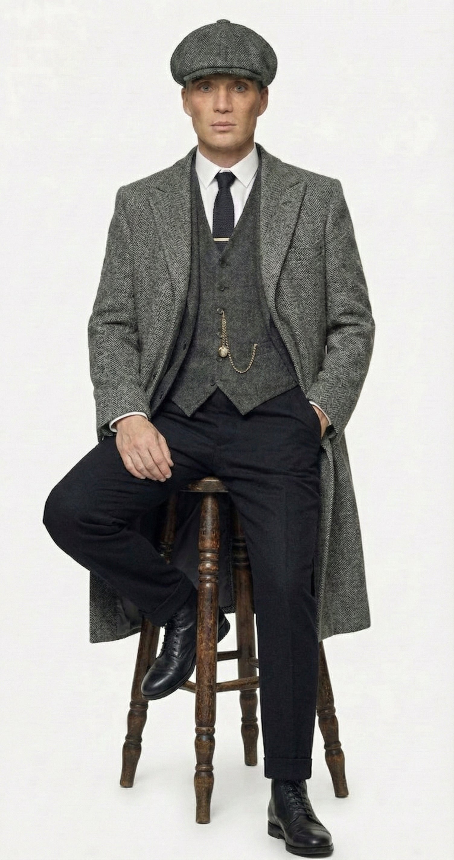 Thomas Shelby Inspired Men's Costume Outfit