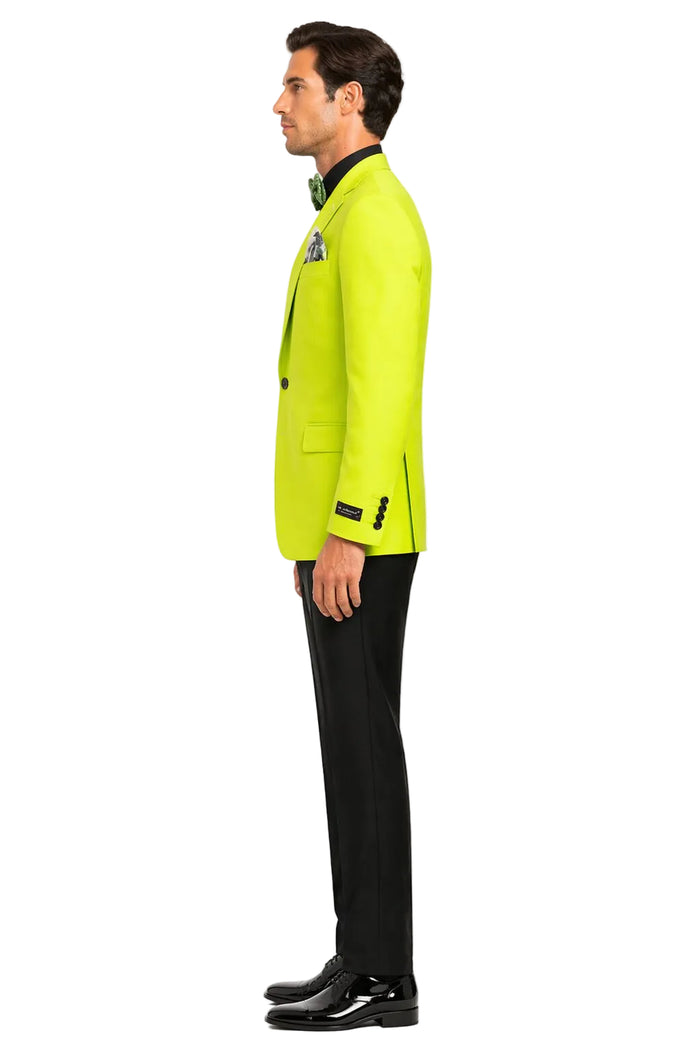 Men's Neon Green ~ Bright Lime Green Blazer ~ Sport Coat