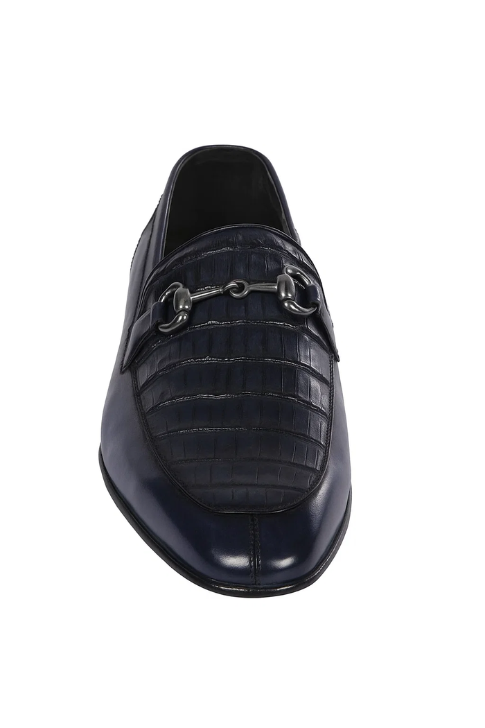 Men’s Prestige Navy Slip-On Shoes
