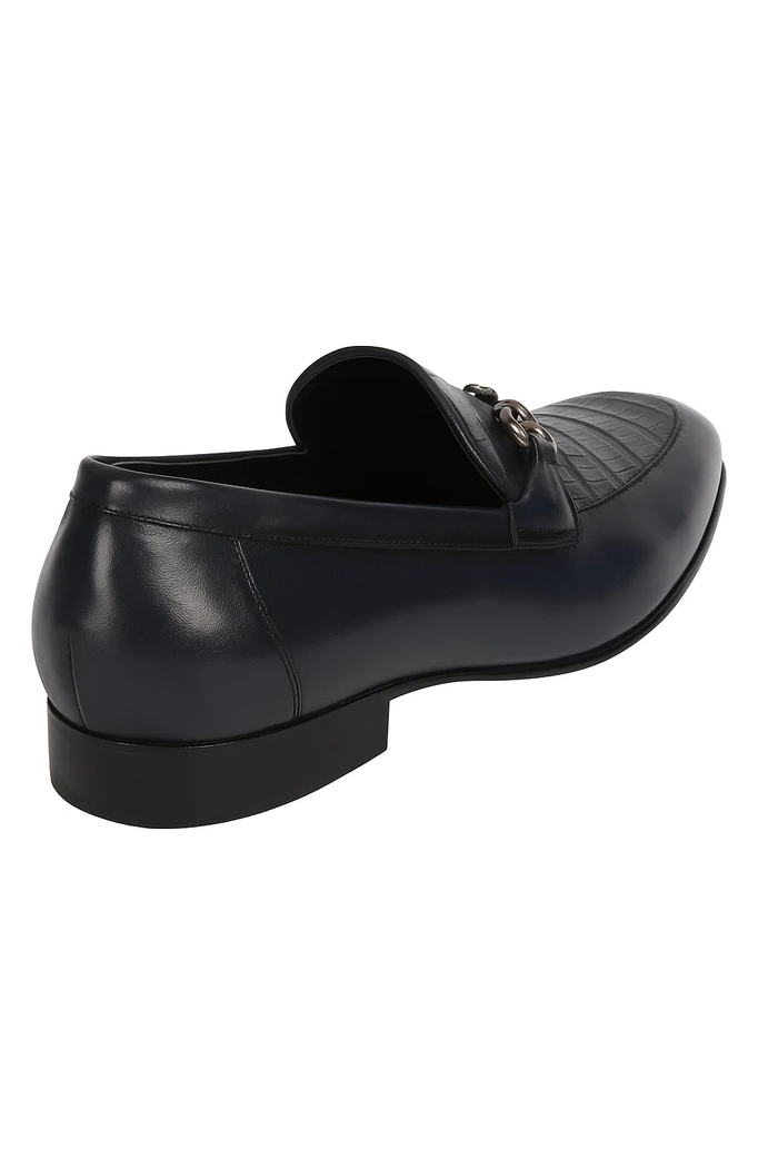 Men’s Prestige Navy Slip-On Shoes