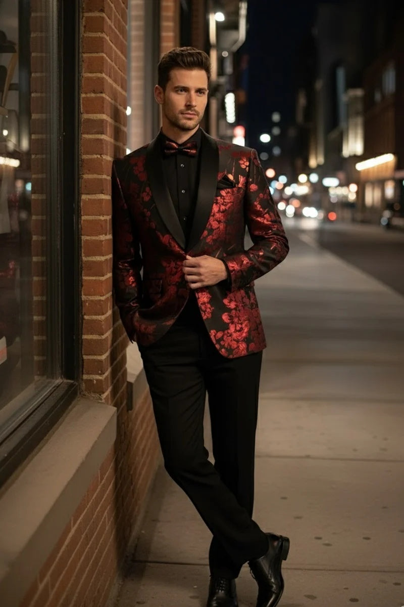 Men’s Red Tuxedo