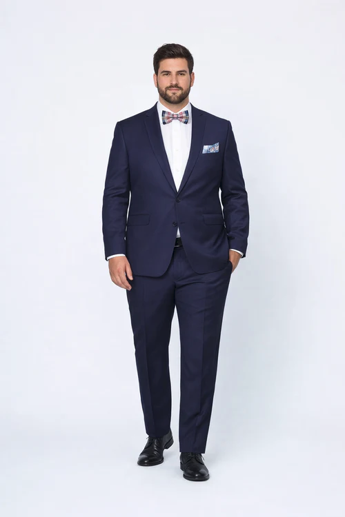 Rossi Man Tapered Plum Wool Suit