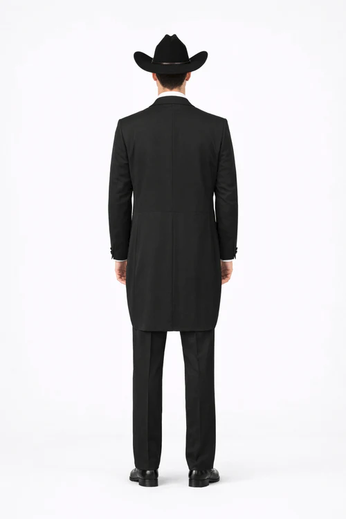 Men's Western Black Tail Tuxedo by Rossiman