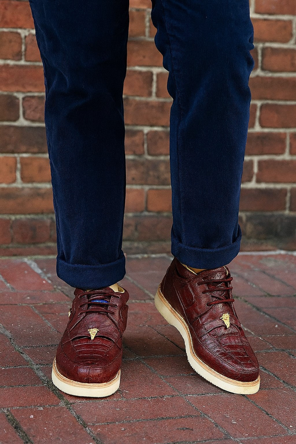 Caiman & Ostrich Western Boots by Wild West