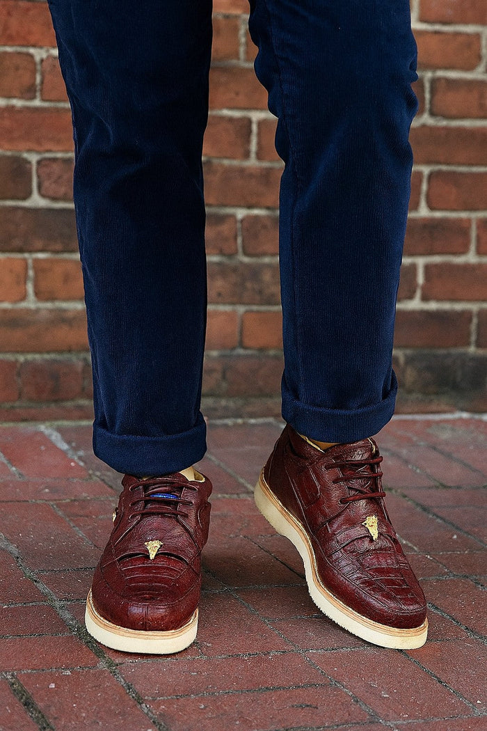 Caiman & Ostrich Western Boots by Wild West