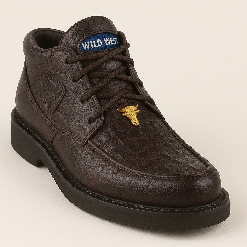 Caiman & Ostrich Western Boots for Men