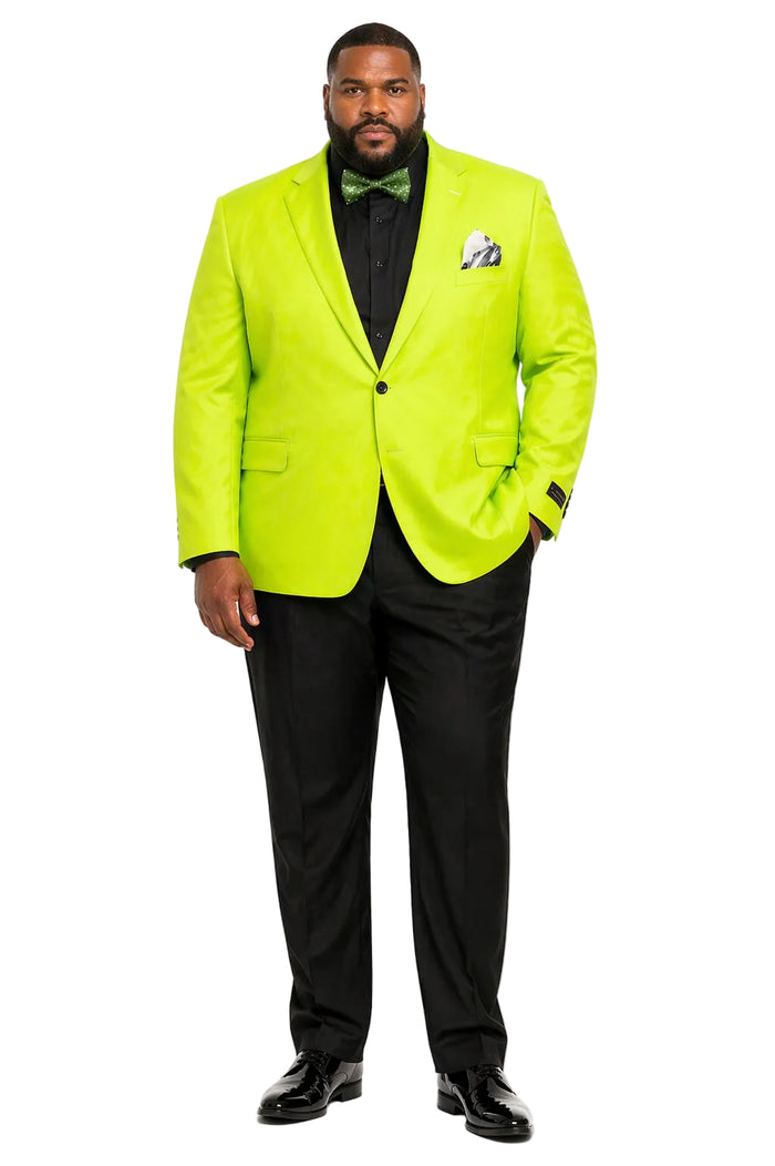 Men's Neon Green ~ Bright Lime Green Blazer ~ Sport Coat