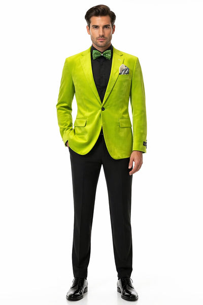 Men's Neon Green ~ Bright Lime Green Blazer ~ Sport Coat