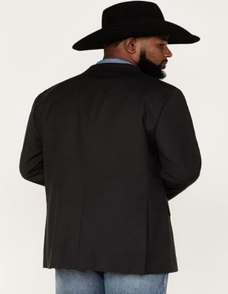 Black Blazer, Blue Jeans & Cowboy Hat Set