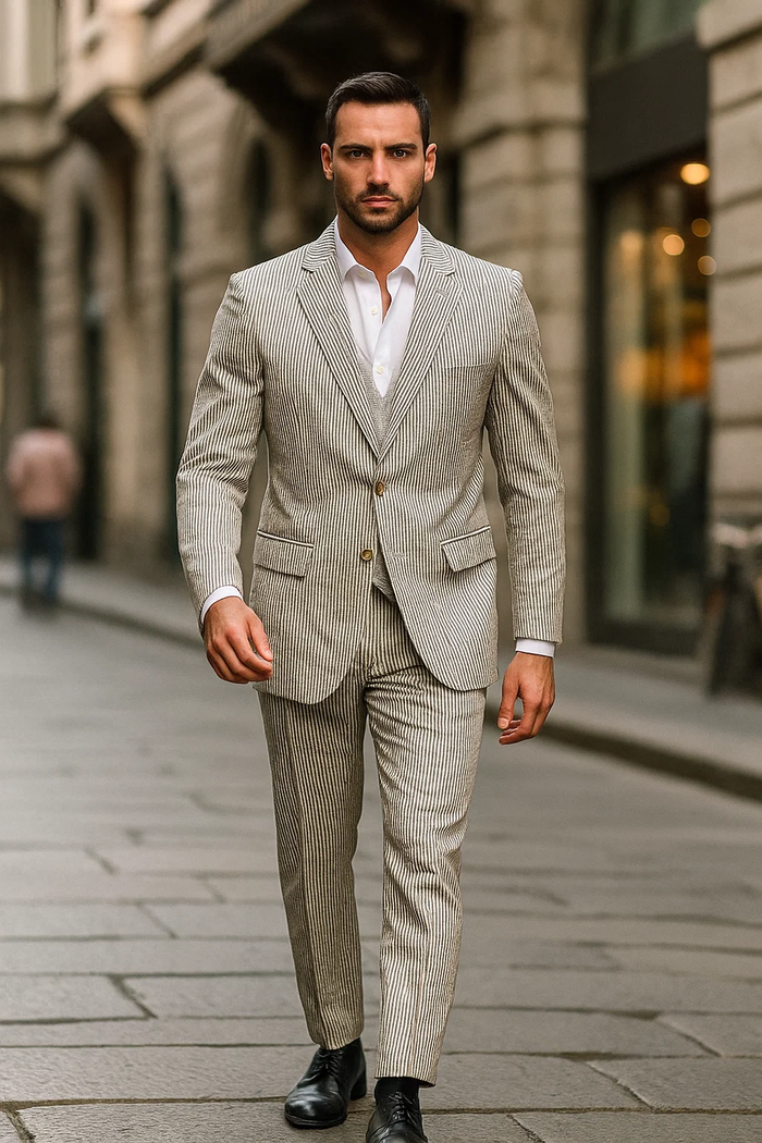 Mens-Black-White-Modern-Fit-Suit