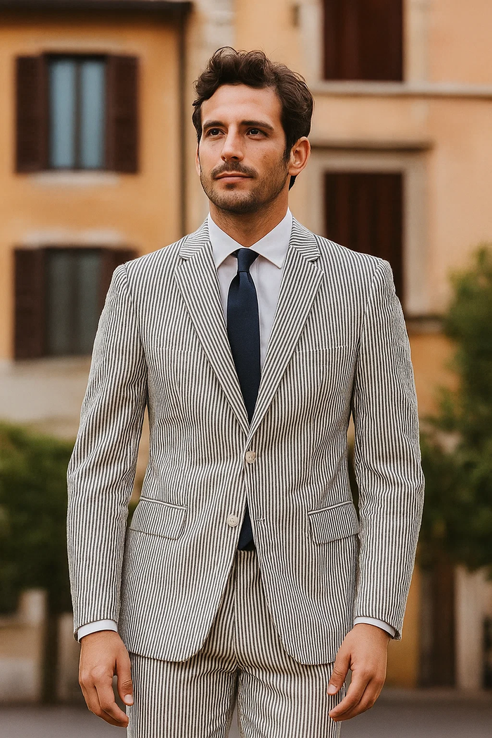 Mens-Black-White-Modern-Fit-Suit