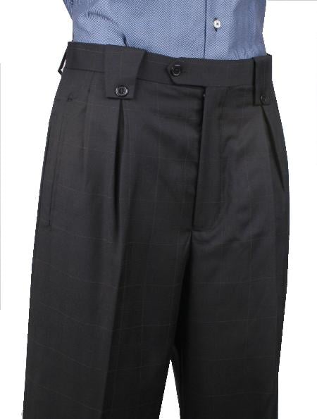 Leonardo Valenti Wide Leg Pant Black