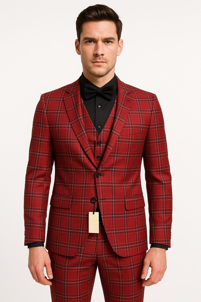 Black And Red Suit for men, many styles, sizes and colors Black And Red Suit for men, many styles, sizes and colors